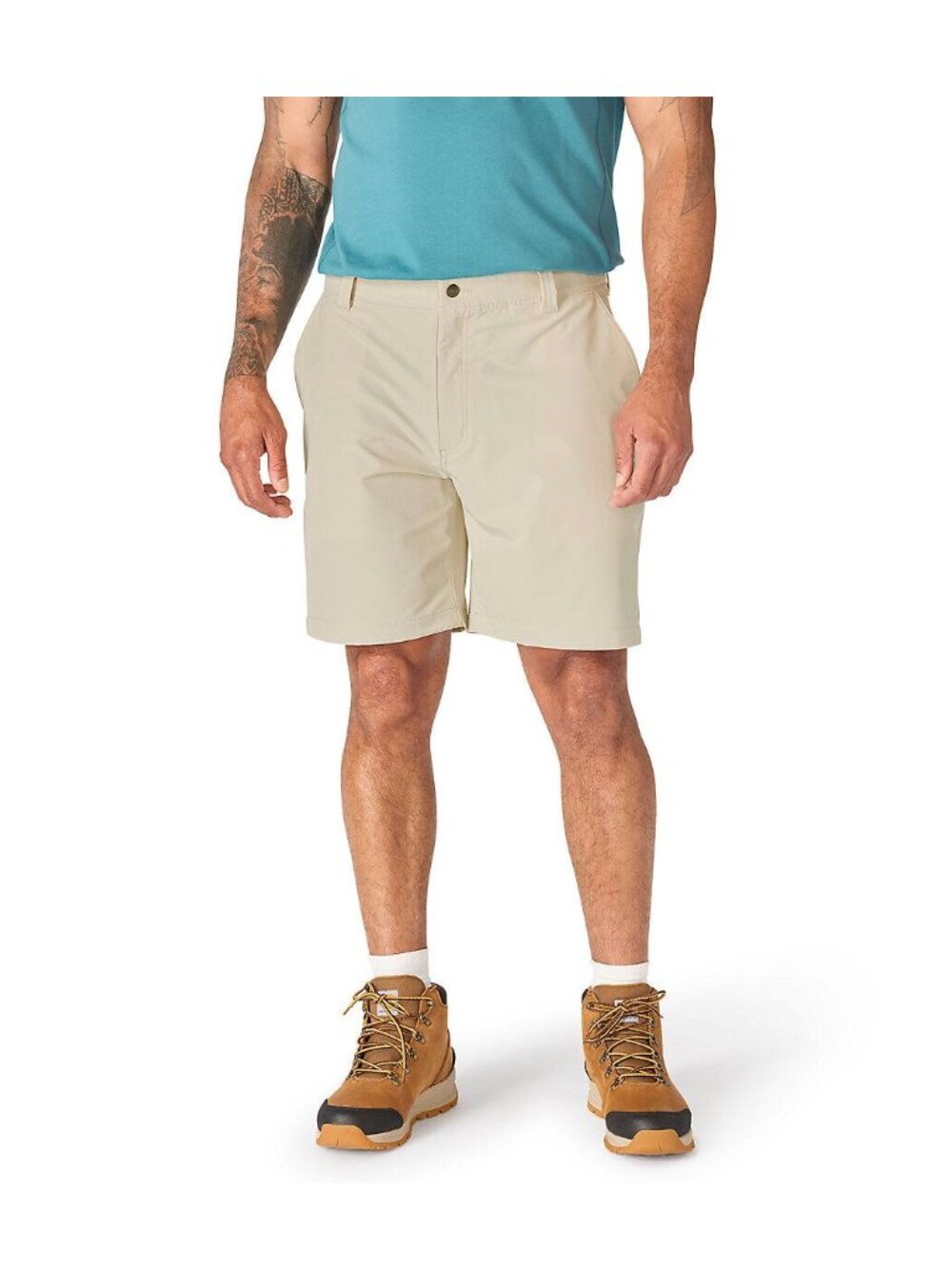 NWT Carhartt Relaxed 8" Force Phoenix Short Sz L Cobblestone
